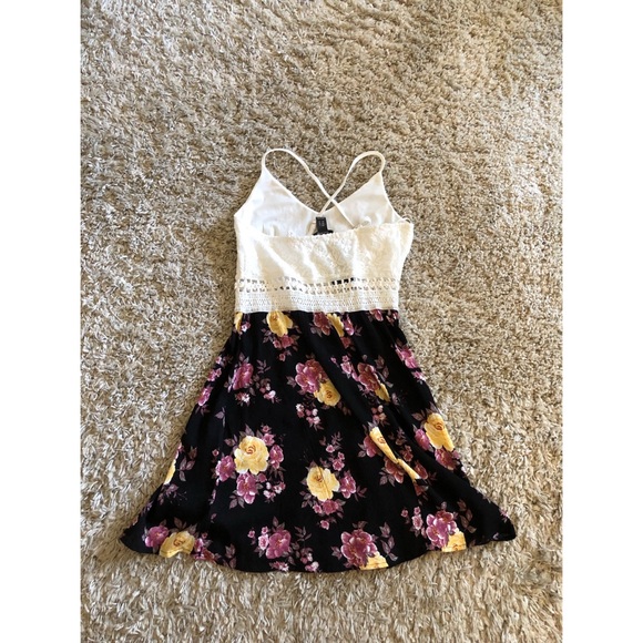 Fit and Flare Floral Dress - Picture 2 of 3
